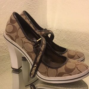 Coach high heels